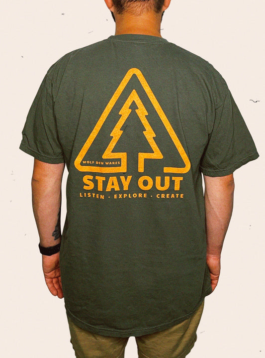 Stay Out Tee